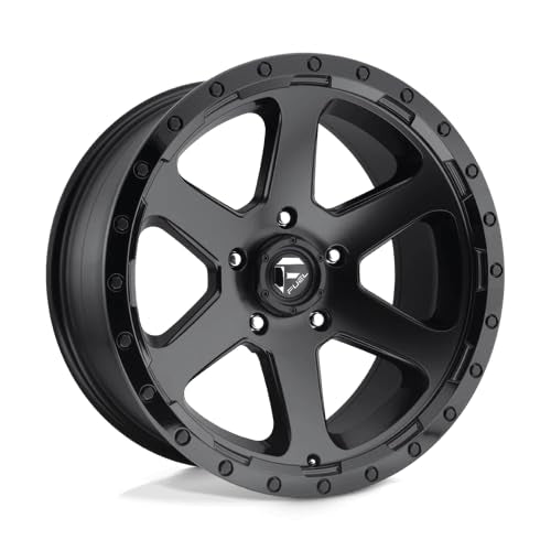1PC Fuel D589 17X9 6X5.5 MT-BLK-GBL -12MM - D58917908345