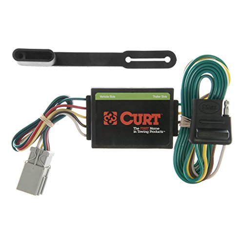 CURT 55336 Custom Vehicle-Side 4-Pin Trailer Wiring Harness, Fits Select Honda Accord, CR-V, Odyssey, Pilot, Acura Integra, CL, RL, TL, MDX