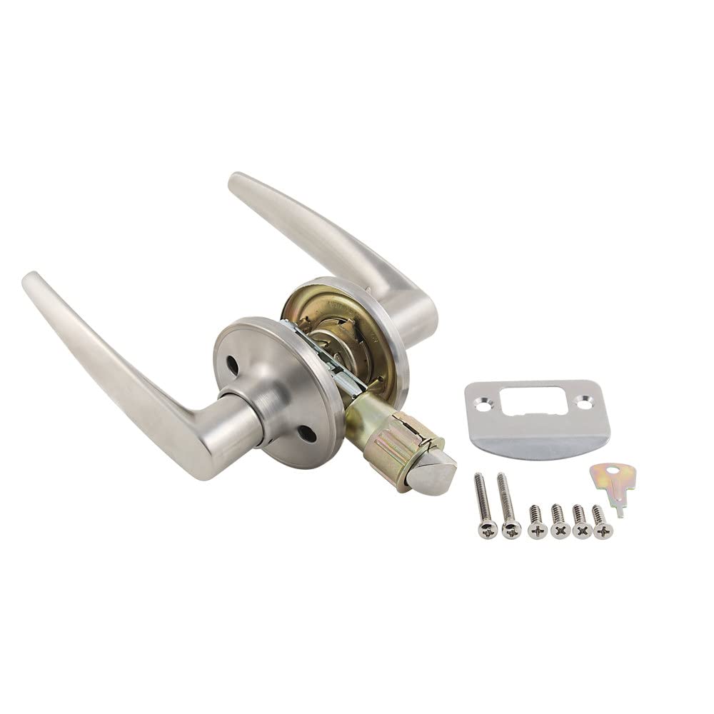 Lock Set AP Products Passage Lever Style 013-230-SS