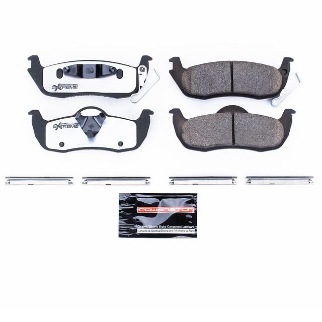 Power Stop Z26-1087 New Formulation Extreme Performance Brake Pad For Jeep Commander 2006-2010, Jeep Grand Cherokee 2005-2010 [Model Specific]