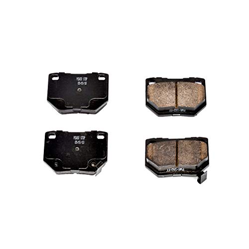 Power Stop Z16 16-461 Evolution Rear Ceramic Brake Pads For Nissan 300ZX 1990-1996, Subaru Impreza 2006-2007 [Model Specific]