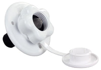 B&B Molders, Water Fill City with Bass or Plastic Check Valve – Black or Polar White, Leak-Tested UV-Stable Acrylonitrile Construction, OEM Replacement – Made in USA (Polar White, Plastic)