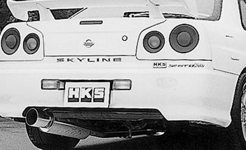 Hi-Power Exhaust HKS 31019-AN012 ([Nissan Skyline(1999-2002)] ; Silent Hi-Power; JDM Special Order)