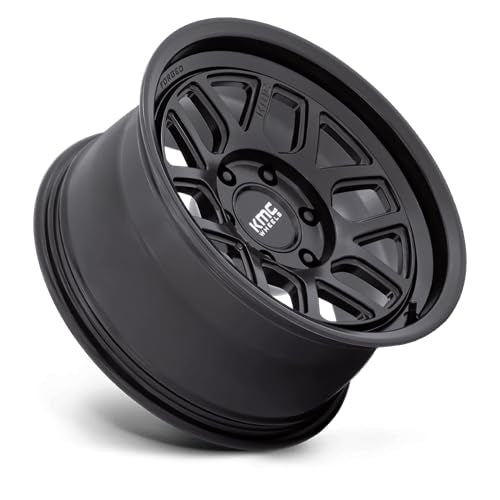 KMC Wheels 17X8.5 MESA FORGED MONOBLOCK 6X5.54.36 -10mm SATIN BLACK - KM446MX17856810N