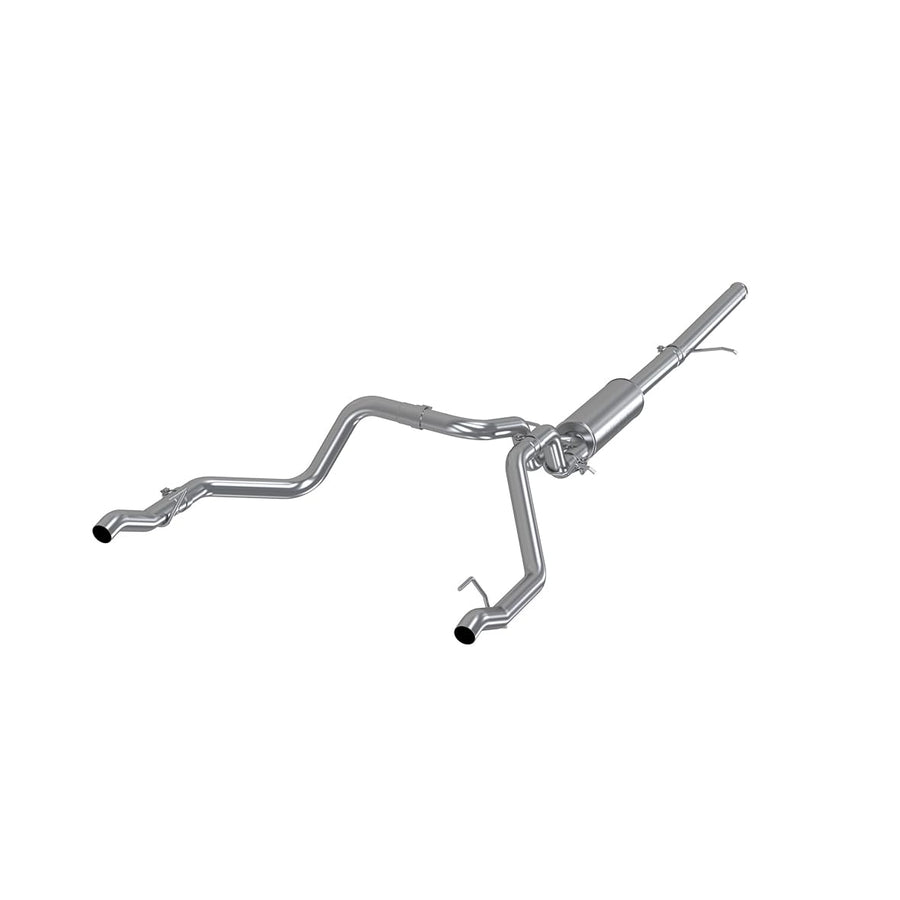 2.5" MBRP Cat Back, Dual Rear Exhaust System S5085AL (Aluminized Steel)