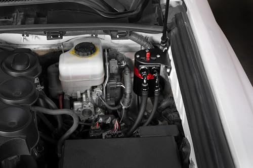 HPS Oil Catch Can Kit Aluminum Compatible for 2010-2024 Toyota 4Runner 4.0L V6, 860-010