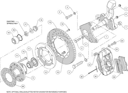 140-11020-D Wilwood Front Disc Brake Rotor