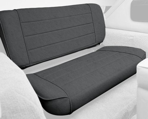Fold and Tumble Smittybilt 41415 Denim Black Rear Seat