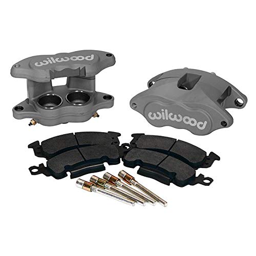 D52 Rear Caliper Kit WILWOOD - Black Ano 1.25 / 1.25" Piston,1.28" Rotor