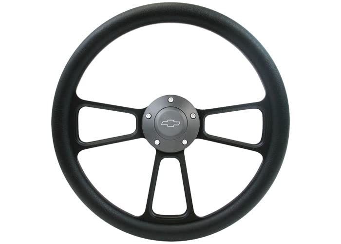 Brothers Trucks Steering Wheel STRF8BB160-69 - Custom - Black/Black - Bowtie