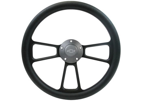 Steering Wheel Brothers Trucks STRF8BB174-91 - Custom - Black/Black - Bowtie