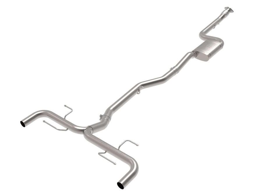 aFe POWER 49-36903 Exhaust System MACH Force-Xp Axle-Back, 3" to 2-1/2" 304 Stainless Steel, High Flow Muffler, for 2017-2021 Alfa Romeo Giulia