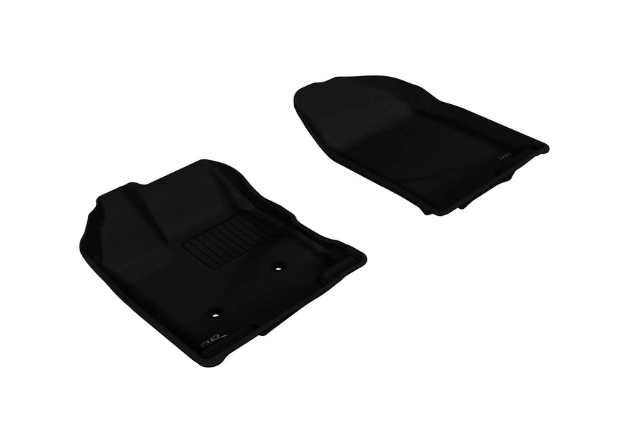 2007-2014 Ford Edge 3D MAXpider Kagu 1st Row Floormat - Black (L1FR02011509)