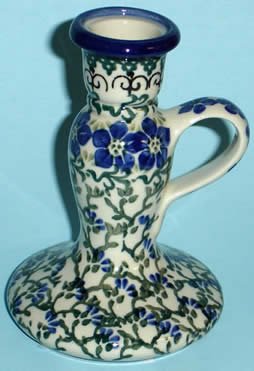 5" Candle Stick Polish Pottery