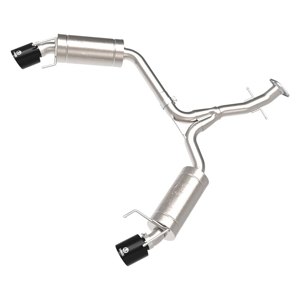 49-36055-B Takeda - 304 SS Axle-Back Exhaust System With Split Rear Exit