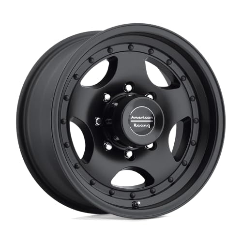 AR23 American Racing 15X10 5X5.0 3.77-44mm SATIN BLACK - AR235173B