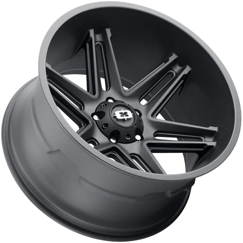 20x12 Vision Razor 363 5x5" -51mm Satin Black Wheel Rim 20" Inch