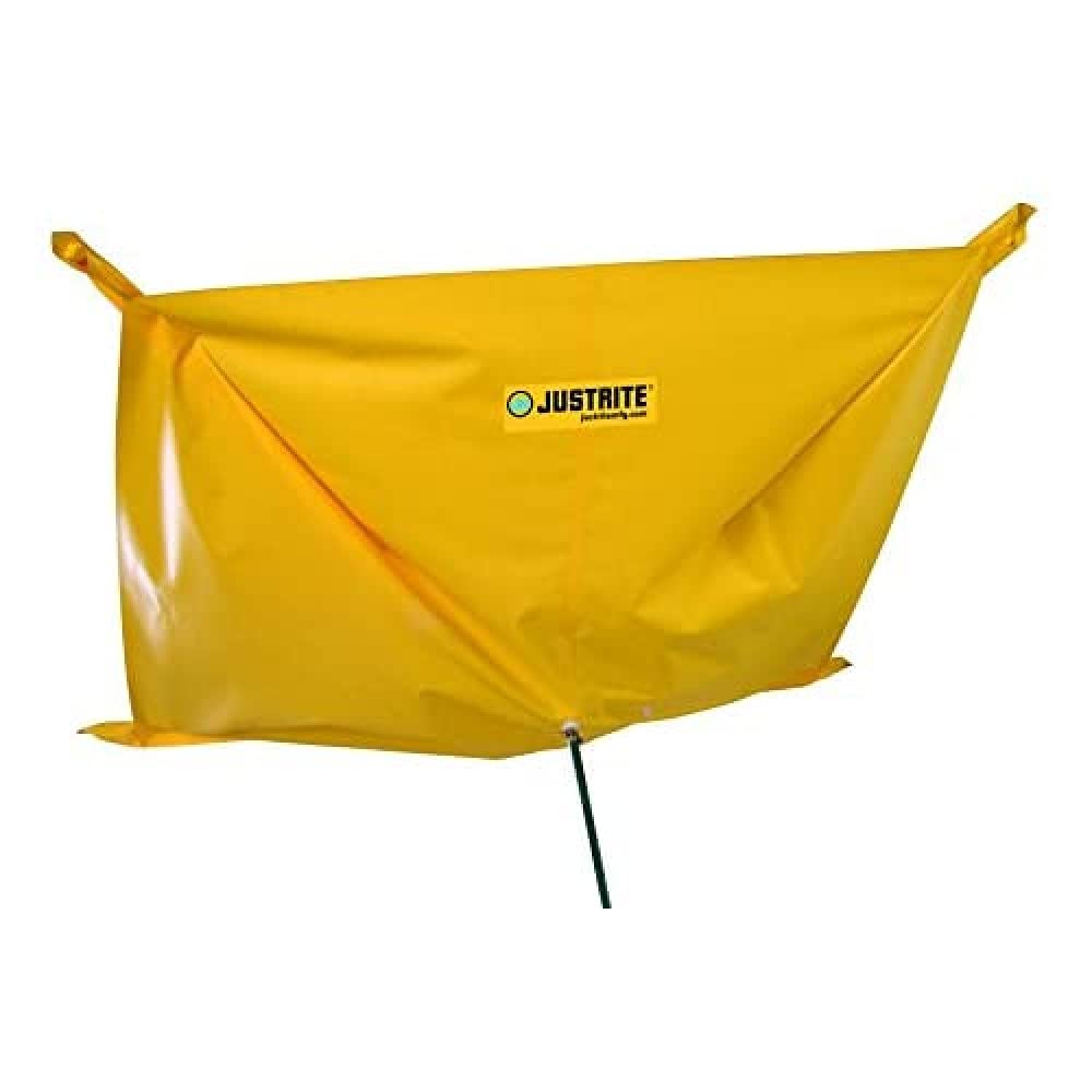 Ceiling Leak Diverter Justrite 28310 with Magnet, 10' Width x 10' Length