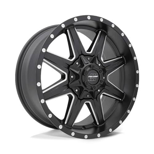 Pro Comp PXA48 Alloys 20X9 8X6.5 S-BLK MILL 0MM - PXA5148-298250