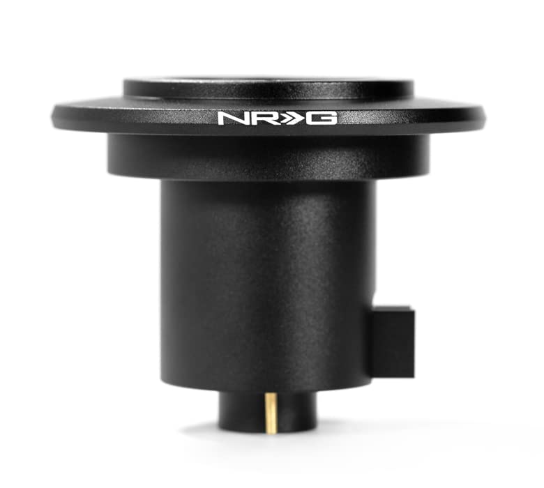 NRG Innovations Steering Wheel NRG-SRK-191H Quick Release Short Hub Adapter with Mounting Bolts, Quick Short Hub Lock 6X70 MM BOLT