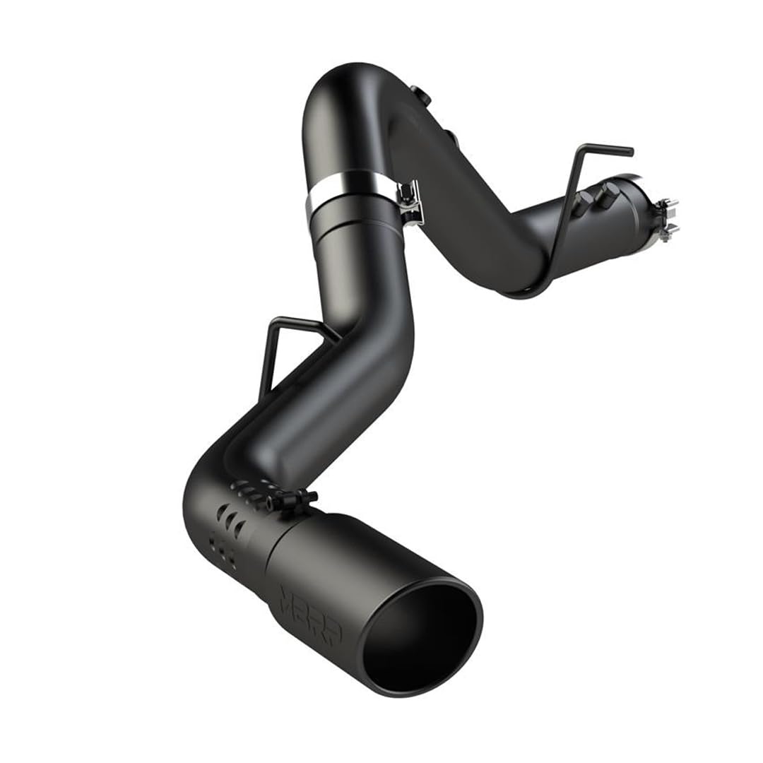 MBRP 2500/3500 2020+ GMC/Chevy 6.6L Duramax 4in Mand Bent Tubing Pro-Ser Cat Back Single Side - Blk
