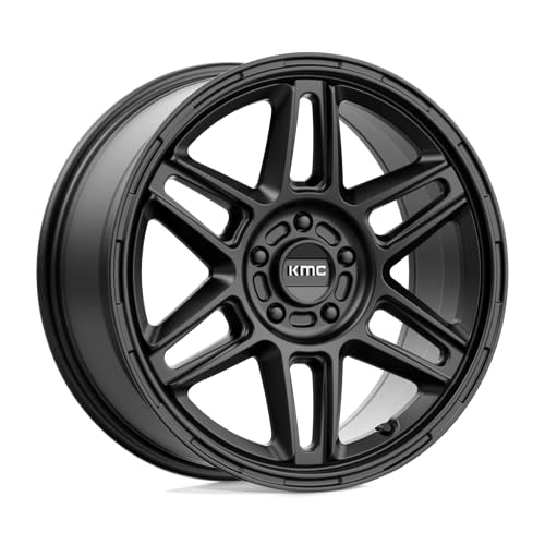 KMC Wheels 18X8 NOMAD 5X4.56 38mm SATIN BLACK - KM71688012738