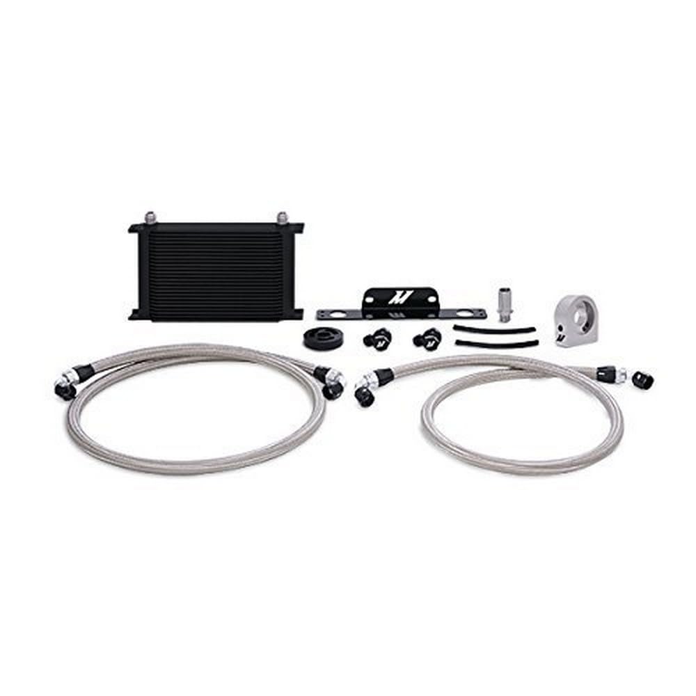 Mishimoto Oil Cooler Kit MMOC-CSS-10BK Non-Low Temp Thermostatic Fits Chevrolet Camaro SS 2010-2015 Black