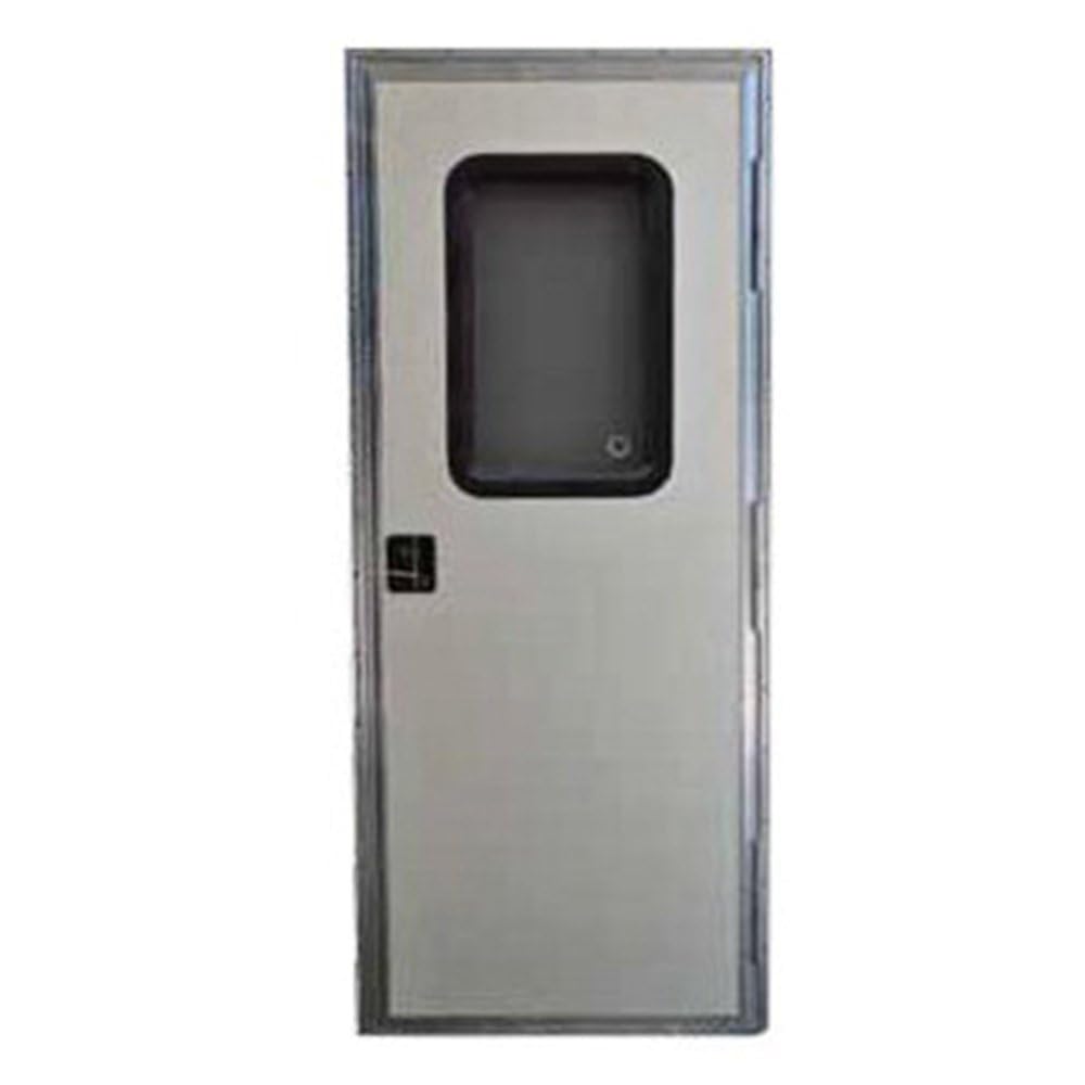 RV Square Entrance Door AP Products - 28" x 72", Polar White