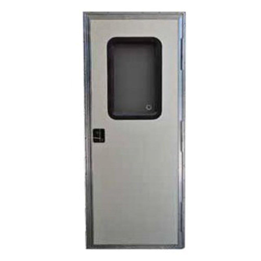 RV Square Entrance Door AP Products - 28" x 72", Polar White