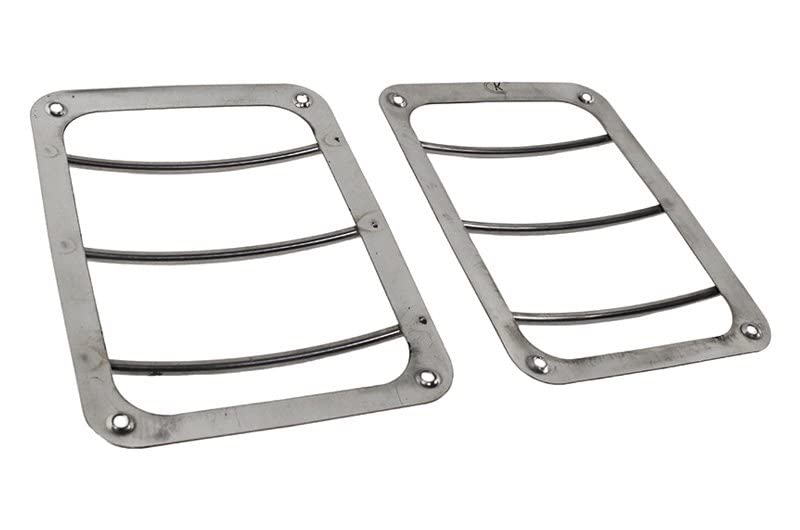 Stainless Steel Kentrol 30582 Tailgate Guards for 2007-2018 JK