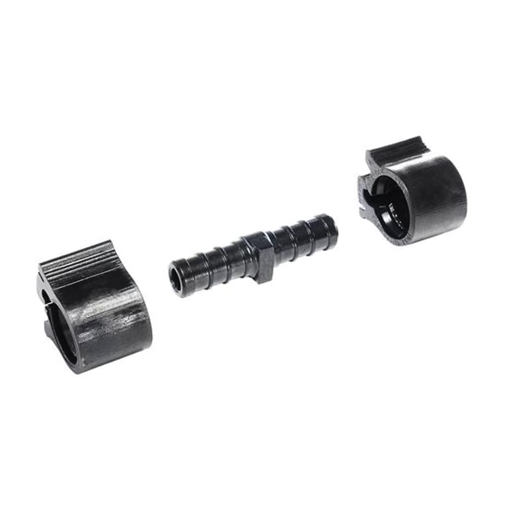 Coupling PEXLOCK 30855 3/8", Black