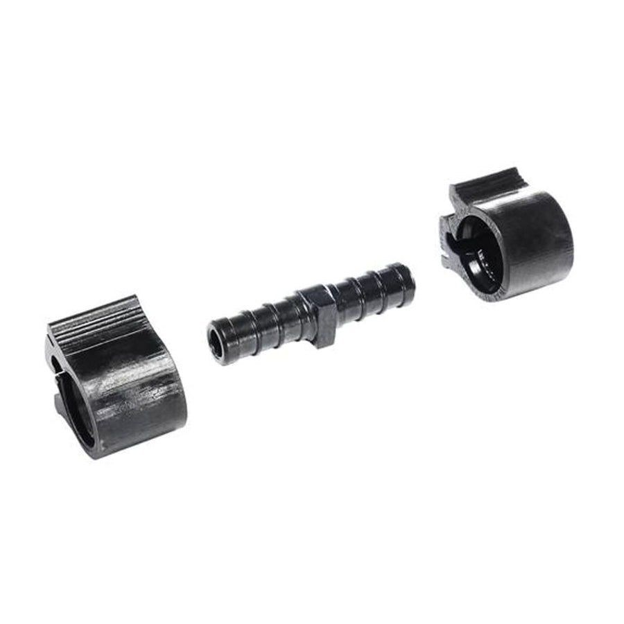 Coupling PEXLOCK 30855 3/8", Black