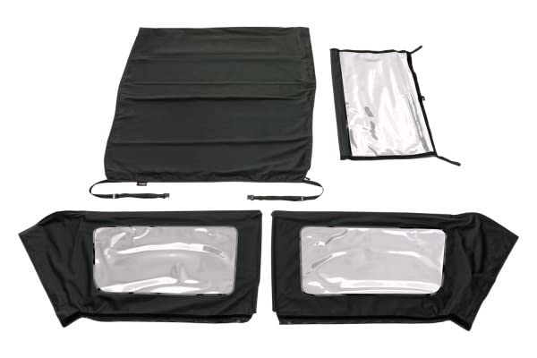 Voyager Top Rugged Ridge Black Diamond S.Cloth, Tinted Window | 13860.35 | Fits 2007-2018 Jeep Wrangler JK