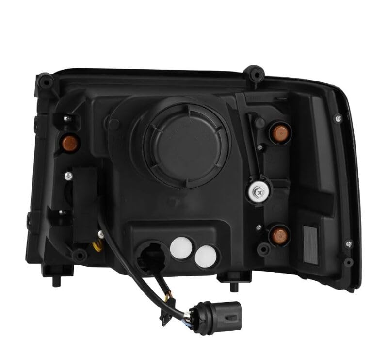 ALPHAREX Ford F-Series/Bronco LUXX-Series LED Projector Headlights: Alpha-Black