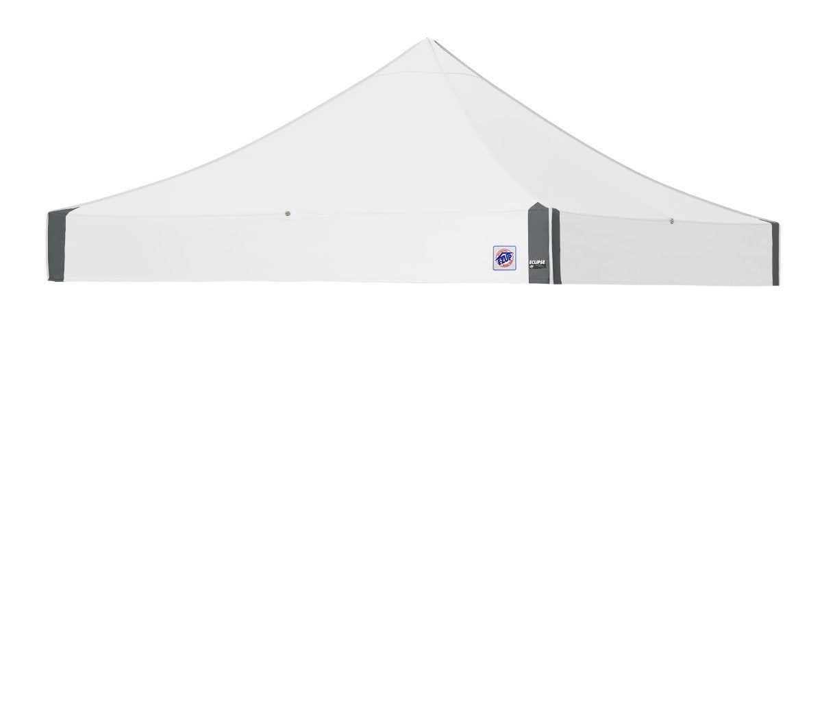 E-Z UP Instant Shelter Eclipse Canopy, 10' x 10', White Steel Frame and Professional Grade White Top