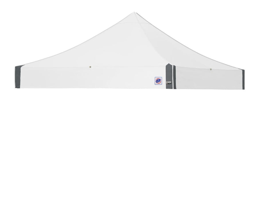 E-Z UP Instant Shelter Eclipse Canopy, 10' x 10', White Steel Frame and Professional Grade White Top
