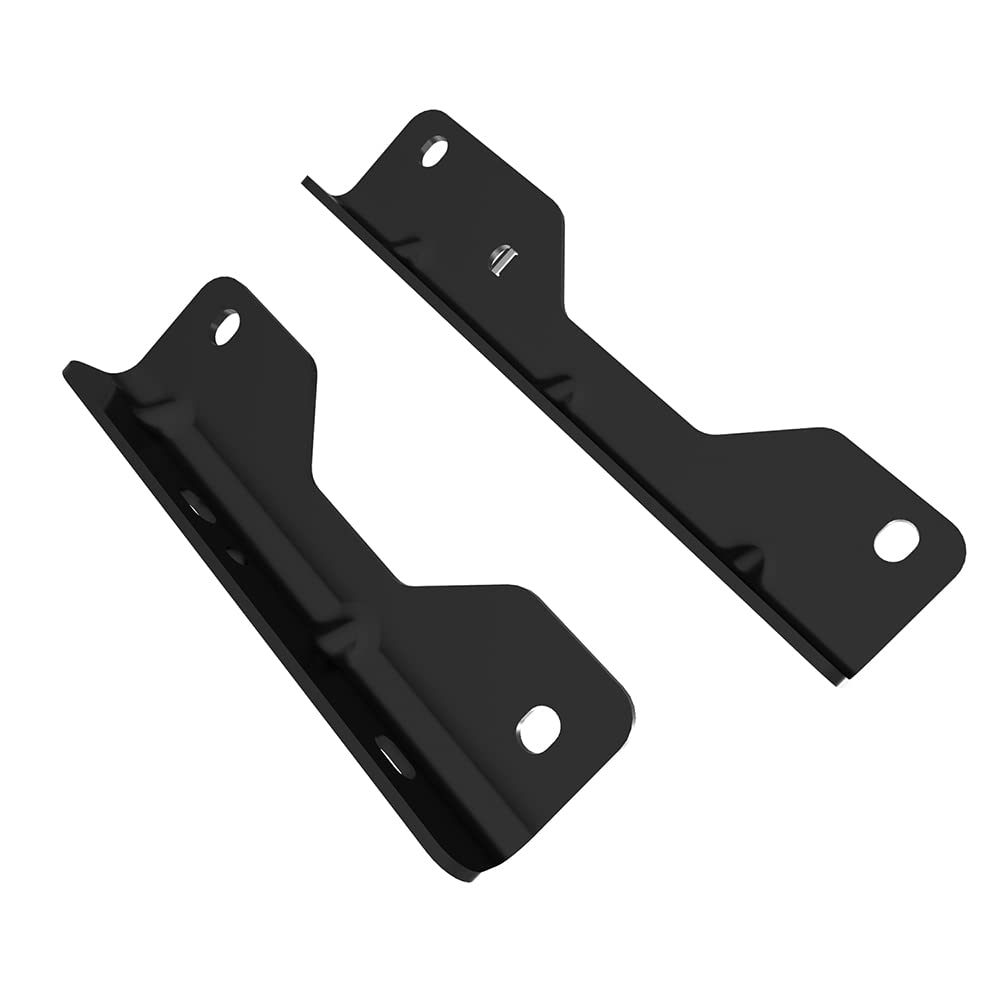 30182 Reese Fifth Wheel Mounting Rails Inner Frame Brackets, Black