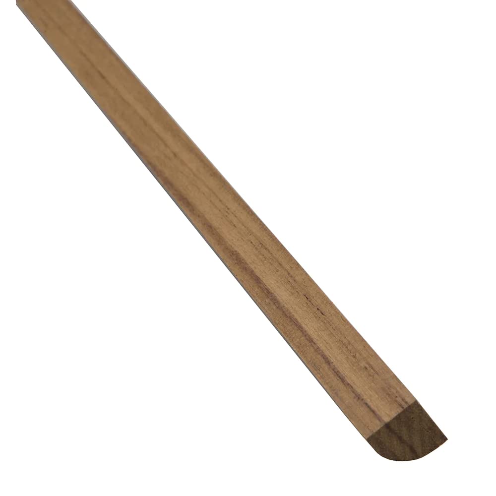 Teak Whitecap 60850 1/2" H X 1/2" W Quarter Round Molding 5' Length