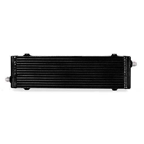 Mishimoto Large Cross Flow Bar & Plate Oil Cooler, Black, Universal