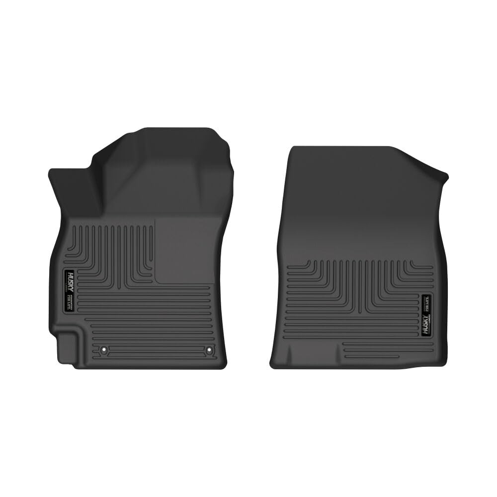 Husky Liners Floor Mats X-act Contour | Fits 2021-2025 Hyundai Elantra | Front Row, 2-pc Black - 51301