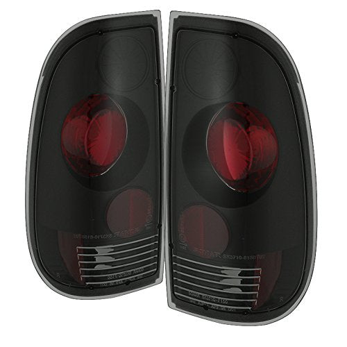 Euro Style Spyder Auto 5078162 Tail Lights Black/Smoked