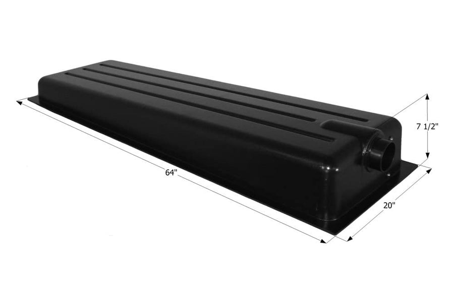 HT186B-ED ICON Center End Drain with 3" Spigot & 4 Level Sensors