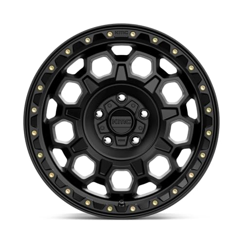 KMC 17X8 TREK 6X1205.29 20mm SATIN BLACK - KM54578077720