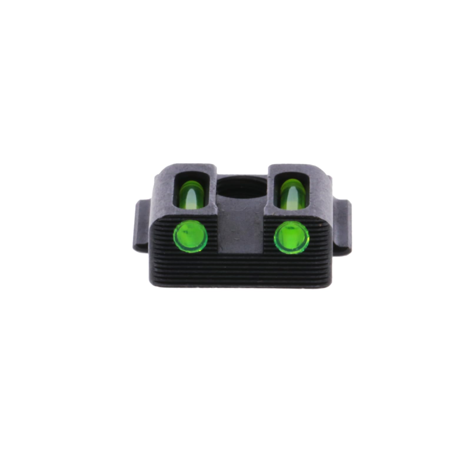 Fiber-Optic Handgun Night Sight TRUGLO | Compact Durable Snag-Resistant High-Visibility Red Front & Green Rear Sight, Compatible with S&W M&P EZ 380 Handguns