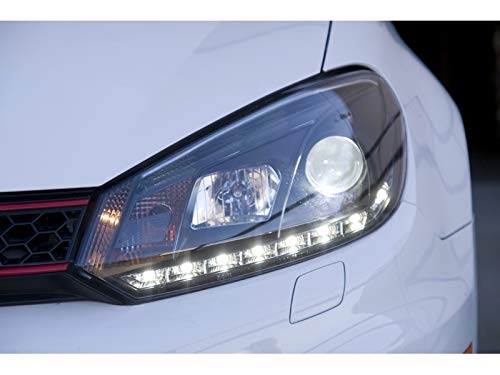 Auto Spyder 5012111 Projector Style Headlights Black/Clear