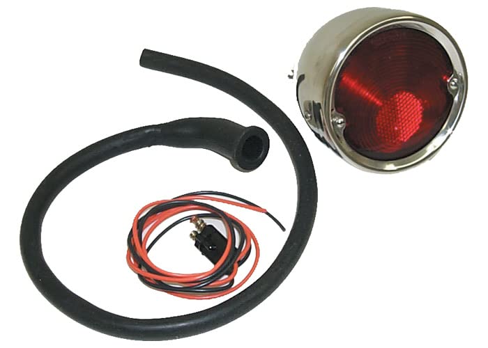 Brothers Trucks Tail Light Assembly TLC0059 - Stainless - Red - Left/Right - Each