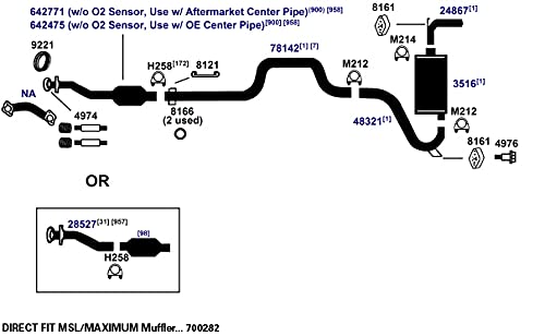 Exhaust AP Products Muffler 3516