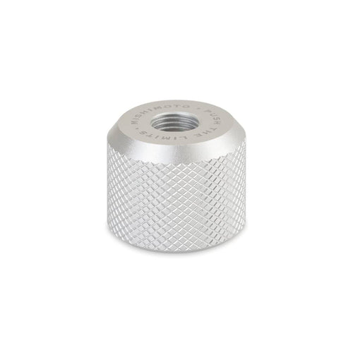 Silver Mishimoto Reverse Lockout Adapter