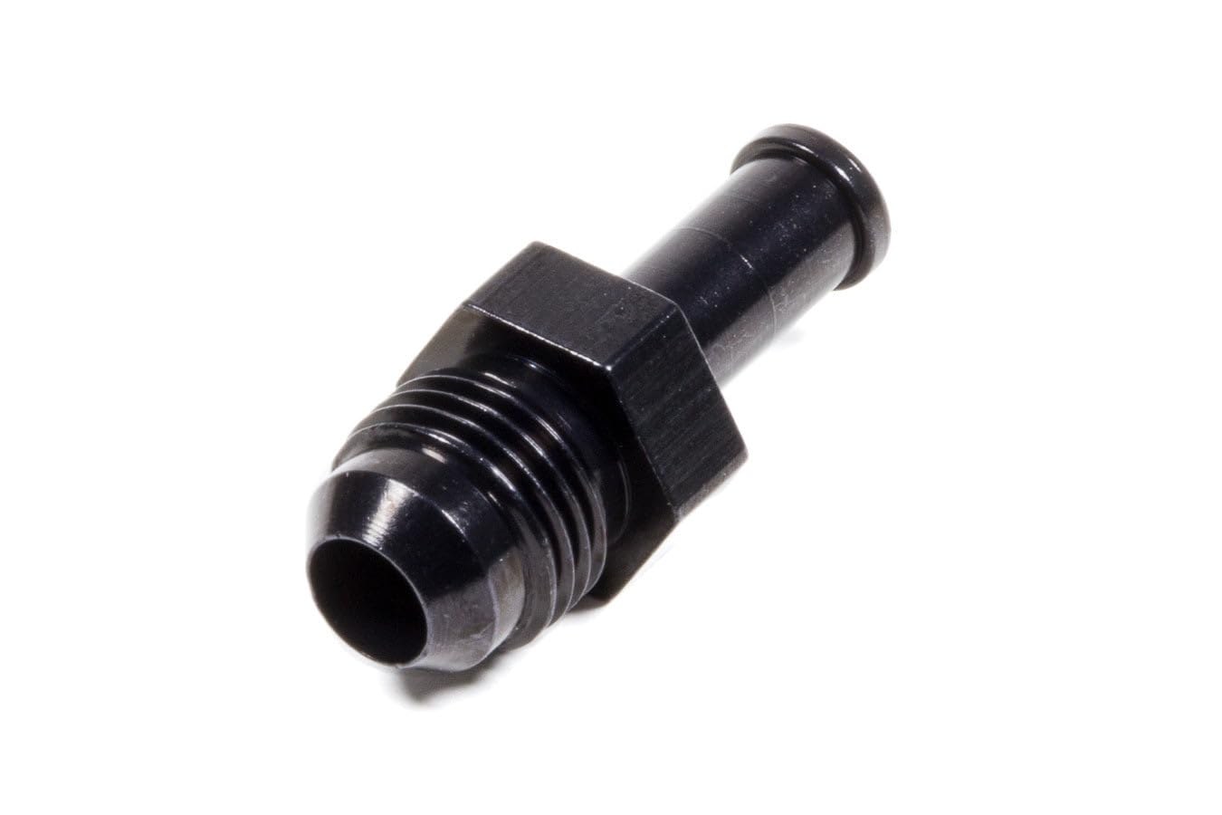 Fragola Performance Systems #6 Male X 5/16 Barb For Smooth Hose Black 484205-BL