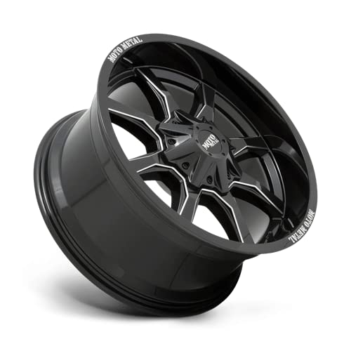 20X10 Moto Metal MO970 G-BLK MILL SPK -18MM 8X6.5 - MO970210803B18N